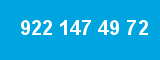 922 147 49 72 922 147 49 72